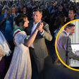 FOTO: Pahor na kraški ohceti pred veliko množico zaplesal