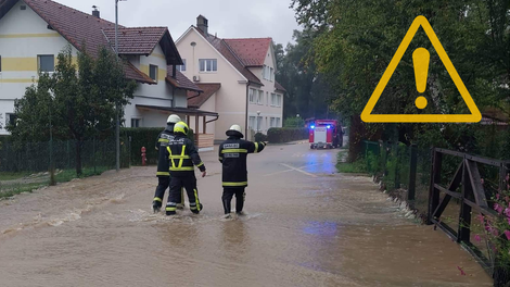 FOTO in VIDEO: Grozljive poplave v občinah Črnomelj in Osilnica, ogroženi so tudi prebivalci