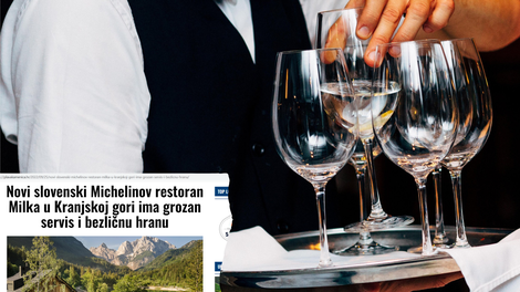 Hrvatje popljuvali slovensko restavracijo z Michelinovo zvezdico