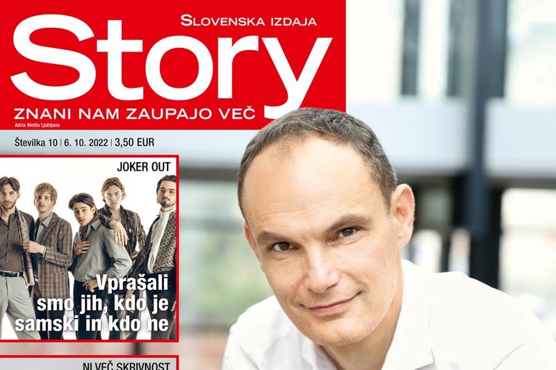 Iz nove Story: Predsedniški kandidat Anže Logar je v intervjuj zaupal marsikaj zanimivega (foto: Story)