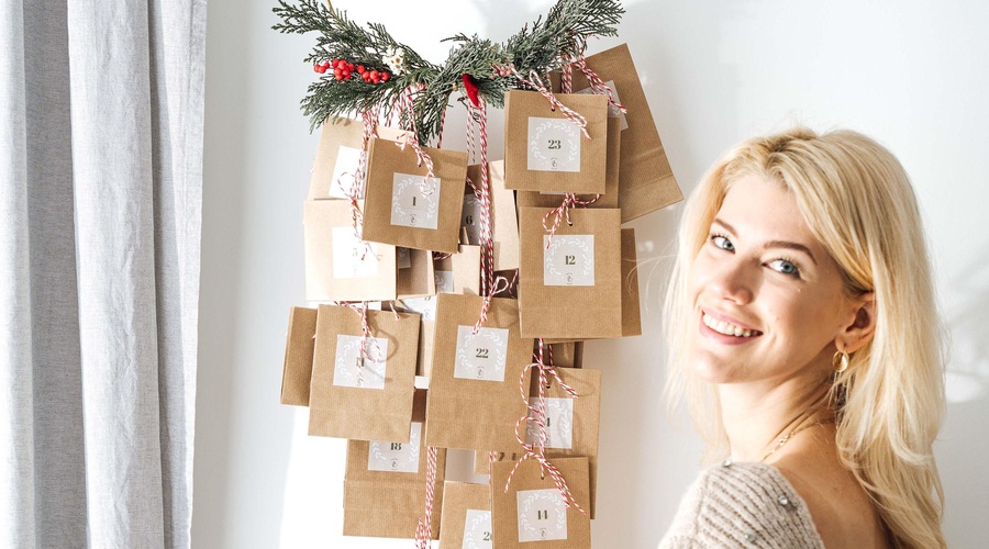 Cvetlični adventni koledar kot ga verjetno še nikoli niste imeli! (foto: promocijsko gradivo)