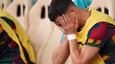 Drama v portugalski reprezentanci! Cristiano Ronaldo je po selektorjevi košarici želel pospraviti kovčke in zapustiti Katar