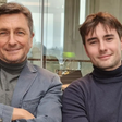 Pahor presrečen: obiskal ga je sin Luka in ga presenetil z eno stvarjo