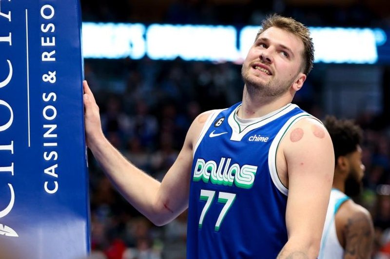 Ta športni zvezdnik je bil navdušen nad družbo Luke Dončića, pokazal je, kaj mu je pomenila gesta košarkarskega asa (foto: Profimedia)