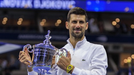 Novak Djoković razkril, kaj je počel en dan pred velikim finalom na US Open, kjer je tudi zmagal