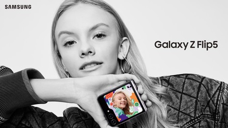 5 idej za popolne jesenske fotografije z novim pametnim telefonom Galaxy Z Flip5