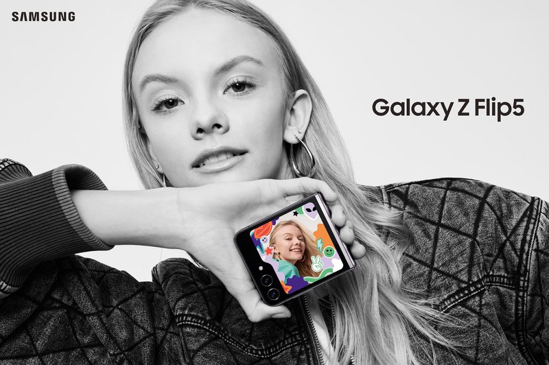 5 idej za popolne jesenske fotografije z novim pametnim telefonom Galaxy Z Flip5 (foto: promocijska fotografija)