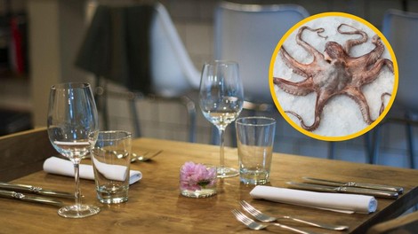 Usodna nesreča v restavraciji: moški jedel živo hobotnico, ki ga je nazadnje pokončala