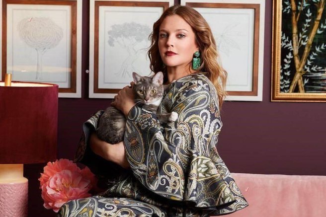 Drew Barrymore mačka