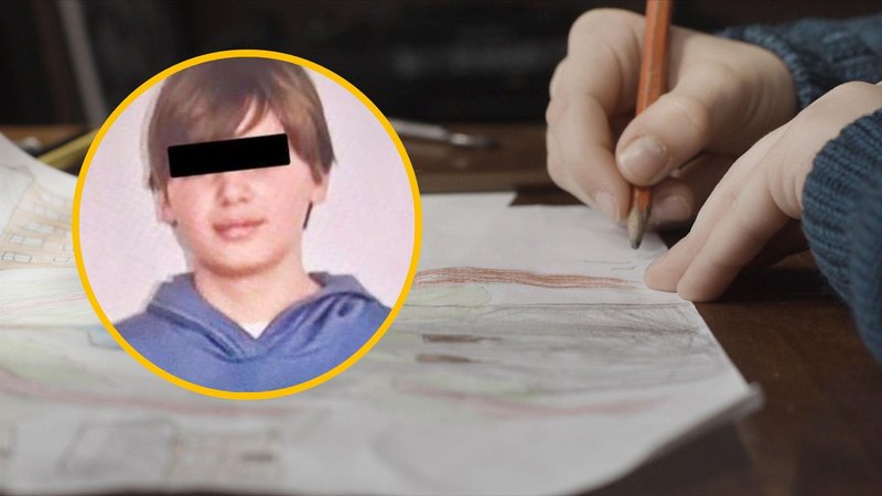 14-letni morilec šokiral tudi psihologe: ves čas riše risbe, na katerih ...
