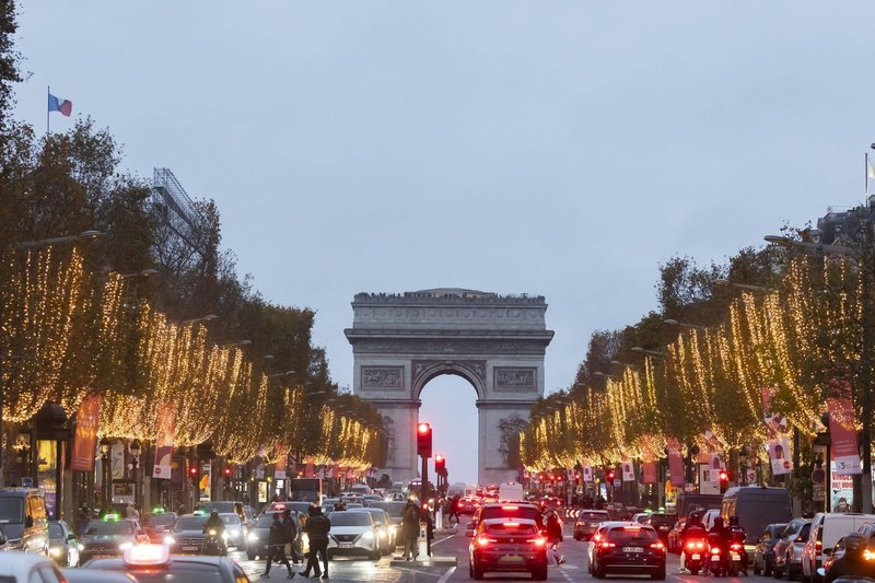 Nekoč najdražja ulica v Evropi, Champs-Élysées v Parizu.