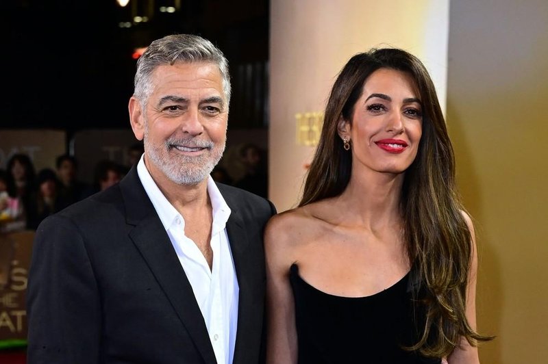 George in Amal Clooney na premieri filma (foto: Profimedia)