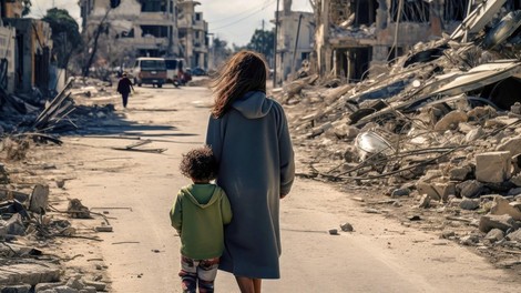 Travma, doživeta v Gazi, je tako huda, da presega posttravmatsko stresno motnjo