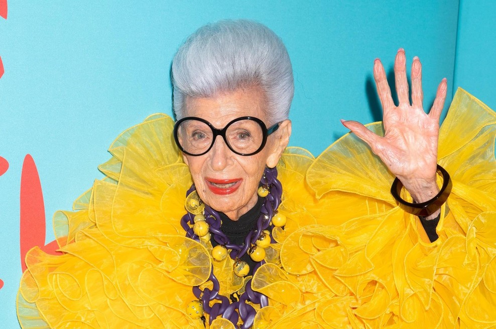 Iris Apfel je v Beli hiši delala za kar 9 predsednikov (foto: Profimedia)