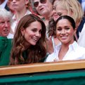 Kate Middleton in Meghan Markle