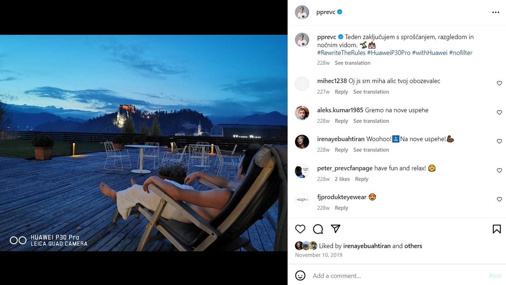 Peter je na svojem Instagram profilu v preteklosti že pokazal, da zna uživati v sladkem niču in se razvajati, ko …