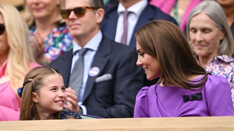 Zdaj prihaja na dan, zakaj je v resnici princesa Charlotte s Kate Middleton prišla v Wimbledon, razlog para srce