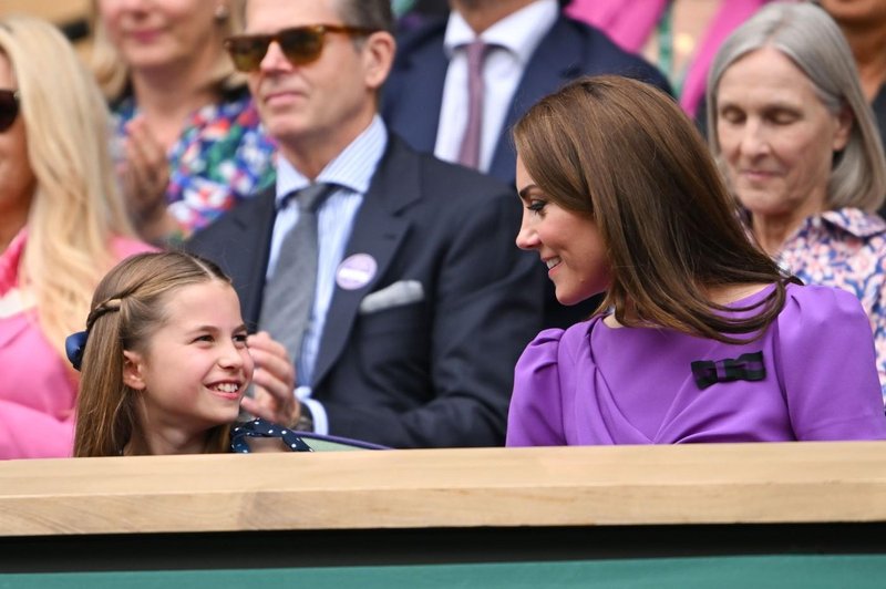 Zdaj prihaja na dan, zakaj je v resnici princesa Charlotte s Kate Middleton prišla v Wimbledon, razlog para srce (foto: Profimedia)