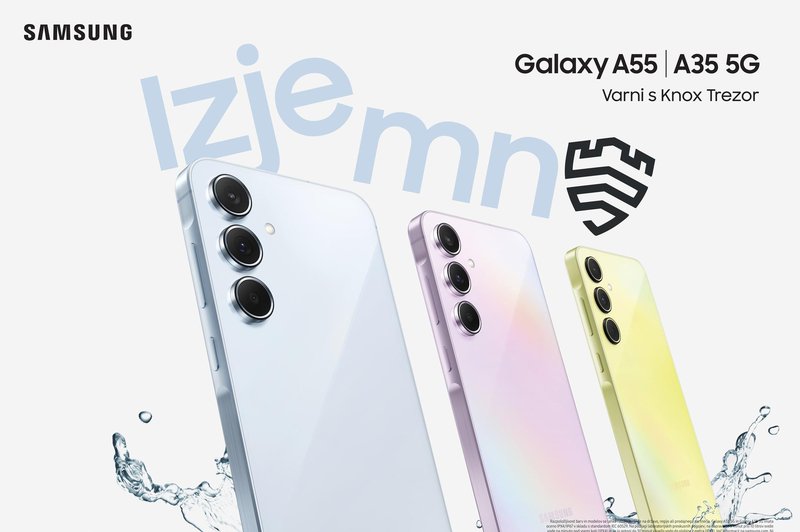 Galaxy A serija: Zanesljiv sopotnik za sodobno življenje (foto: promocijska fotografija)