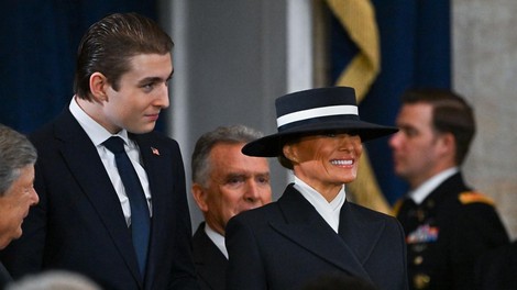 Barron Trump je šele študent, z očetom pa je že začel resen posel