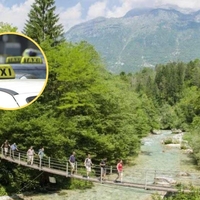 Šok ali realna cena? Turistka delila, koliko je plačala taksi od Bleda do Bovca - je bilo vredno? (Dobila celo popust!)