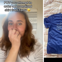 Na spletu naročila personalizirano majico za sina in umrla od smeha, ko jo je dobila
