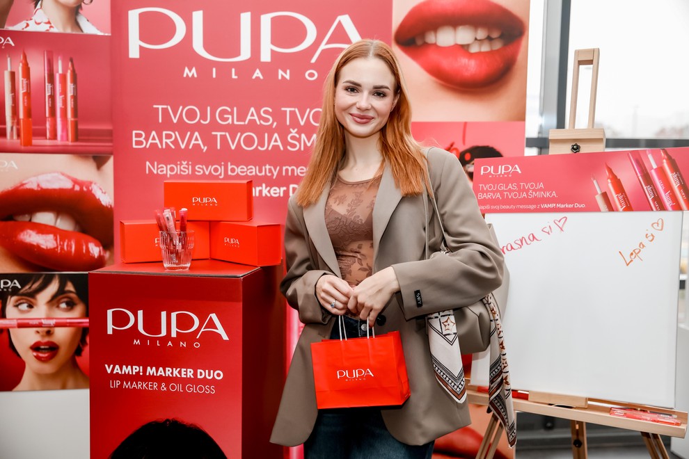 Med obiskovalkami je bila tudi vplivnica in ustvarjalka podkasta Gaja Hribernik, ki je preizkusila atraktivne kotičke.