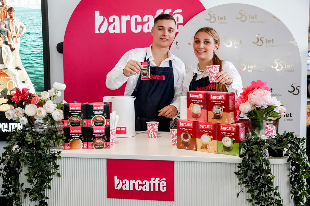 Za energijo je poskrbela vedno okusna Barcaffe kava, ki nas je razvajala z različnimi okusi.