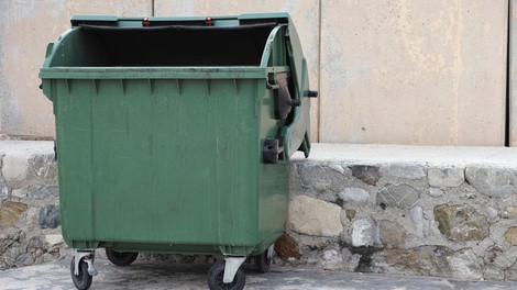 kontejner, piton, policija