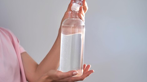 steklenica, voda, čiščenje