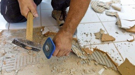 kopalnica, ploščice