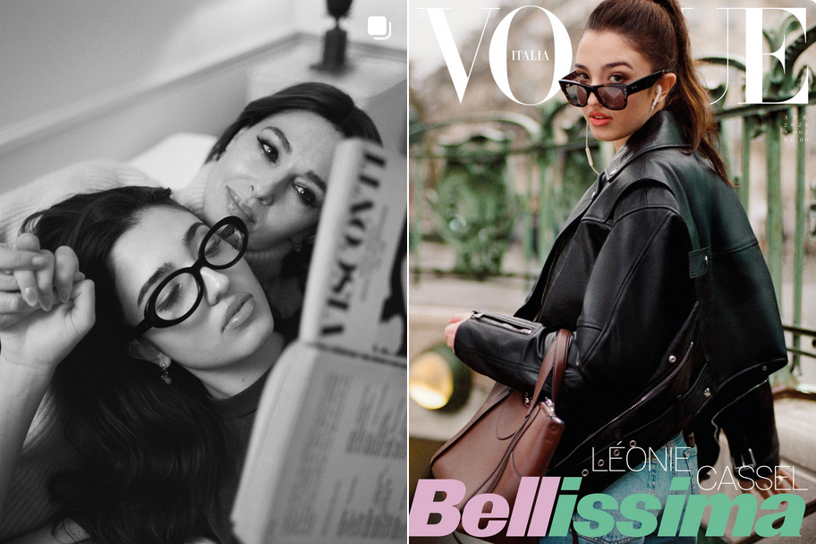 In Leoni Cassel (16), mlajša hči Monice Bellucci, tudi je poletela. Stopila je namreč po stopinjah svoje starejše sestre Deve …