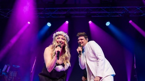 Uroš in Tjaša Uroš Steklasa Tjaša Steklasa koncert Domžale