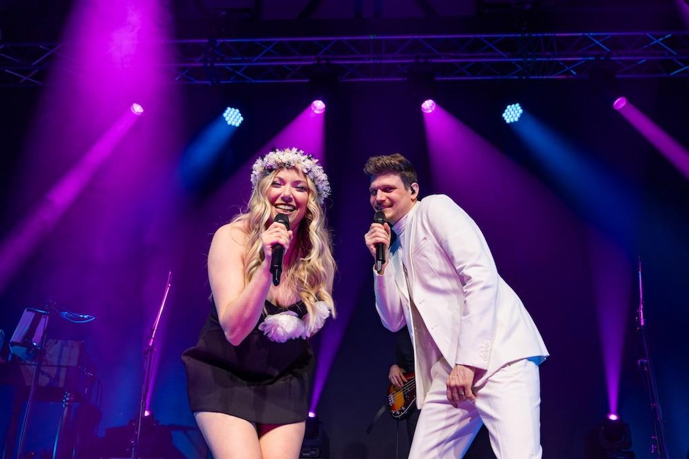 Uroš in Tjaša Uroš Steklasa Tjaša Steklasa koncert Domžale