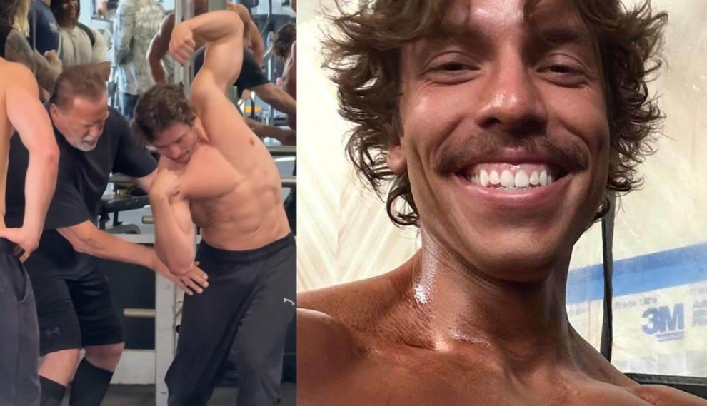 Treniral je neposredno pod nadzorom svojega slavnega očeta, ki je sedemkrat zmagal na Mr. Olympia in petkrat na Mr. Universe.