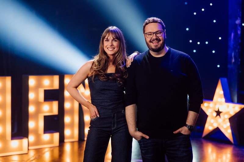 Melani Mekicar voditeljica Slovenija ima talent