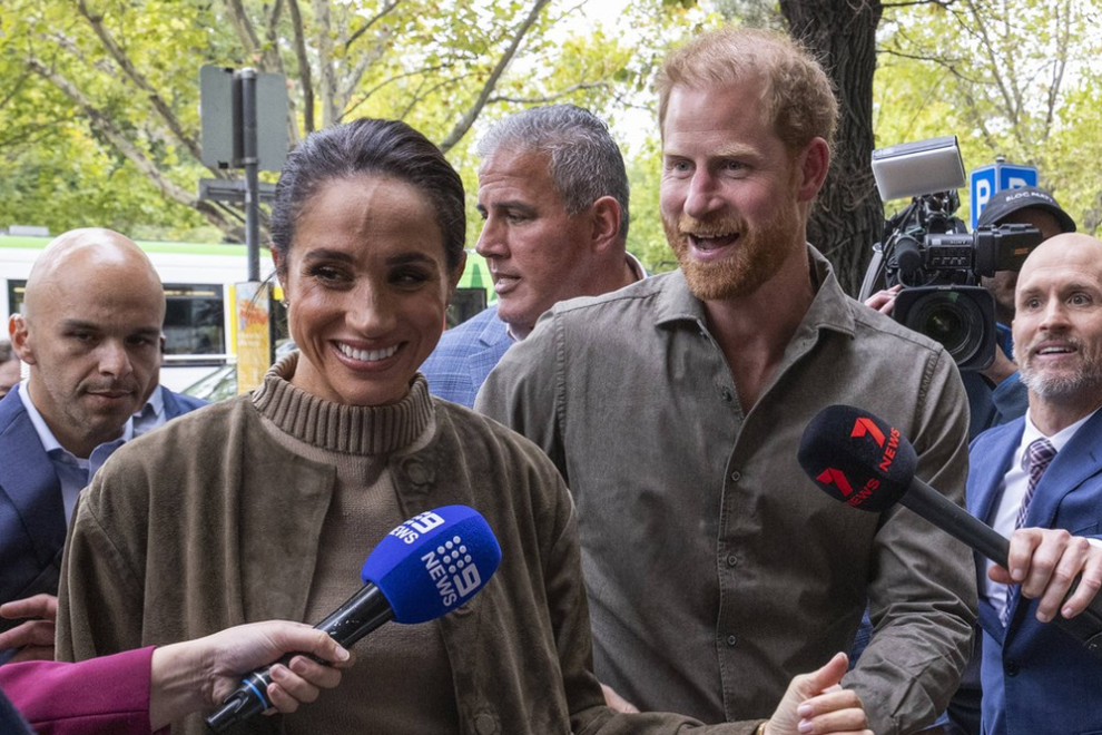 Meghan Markle in princ Harry obisk Avstralija