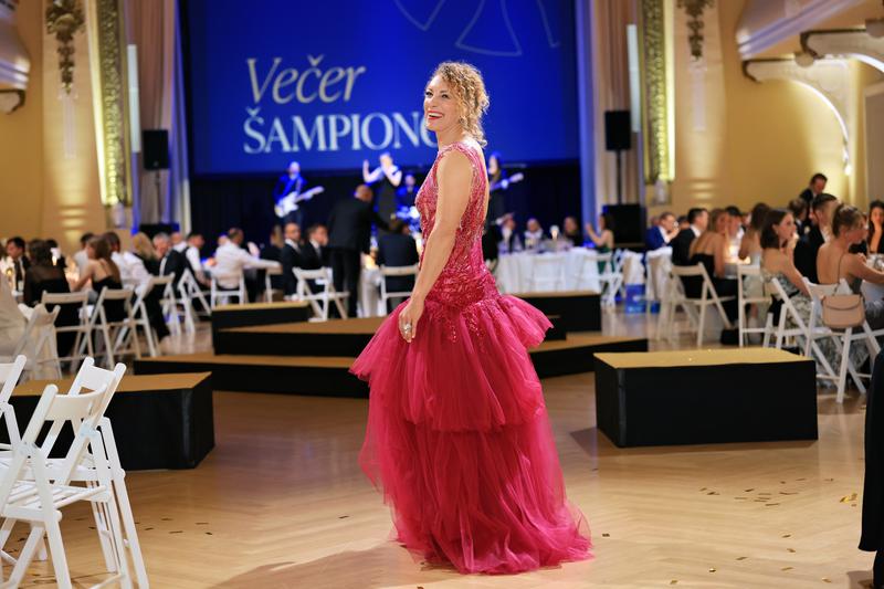 Ilka Štuhec Večer šampionov