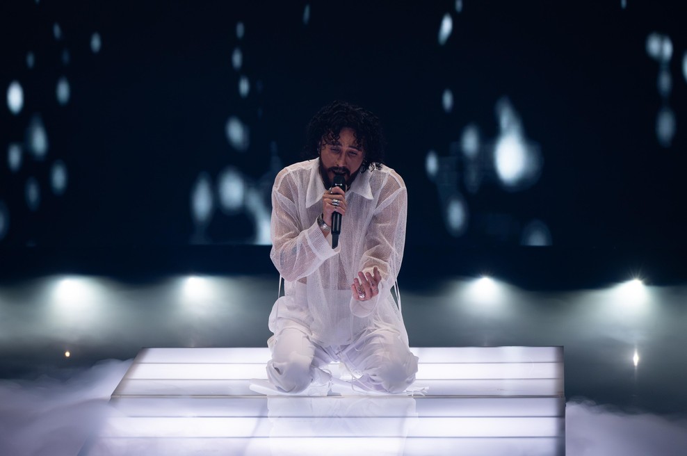 David Amaro z ganljivim finalnim nastopom spravil žirijo v solze: "To je bilo tako močno, čustveno in fenomenalno" (foto: Nova TV/Luka Dubroja)