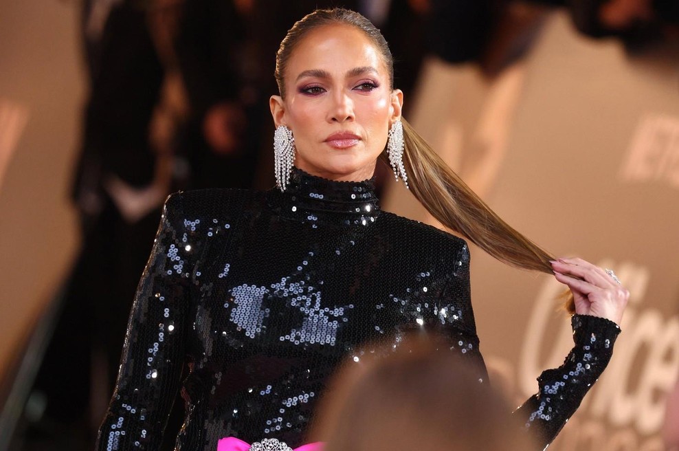 Poza Jennifer Lopez, ob kateri nihče ni ostal ravnodušen: "Zapri noge" (foto: profimedia)