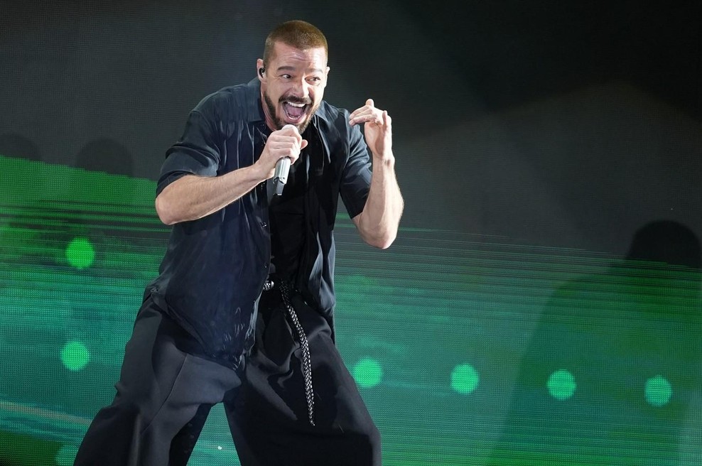 Po velikem spektaklu v Beogradu Ricky Martin prihaja le streljaj od Slovenije (foto: Profimedia)