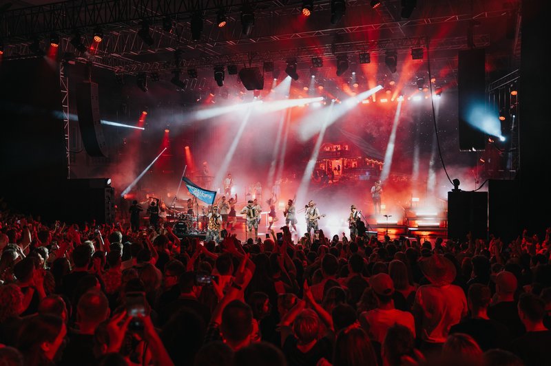 Fehtarji koncert Križanke
