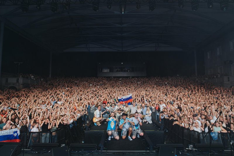 Fehtarji koncert Križanke