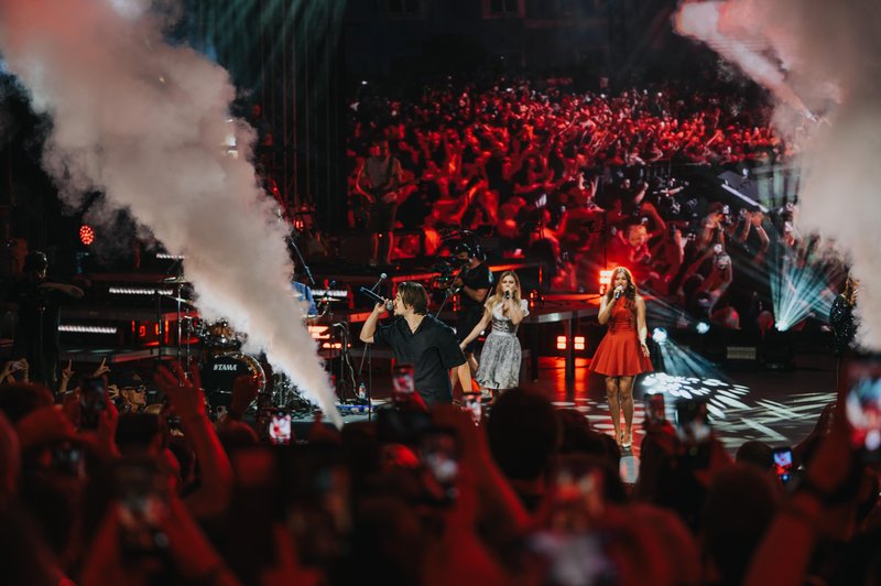 Fehtarji koncert Križanke