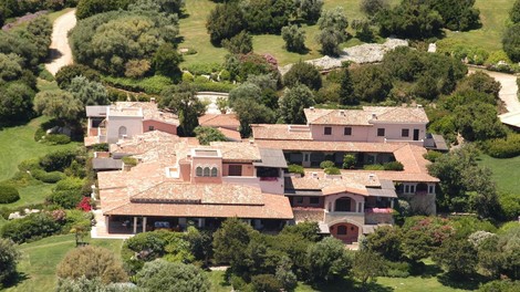 Silvio Berlusconi vila Certosa prodana