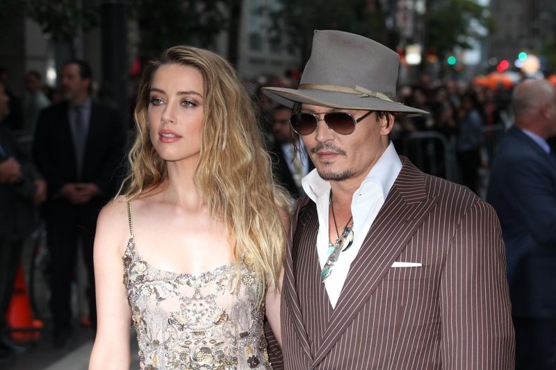 Amber Heard in Johnny Depp