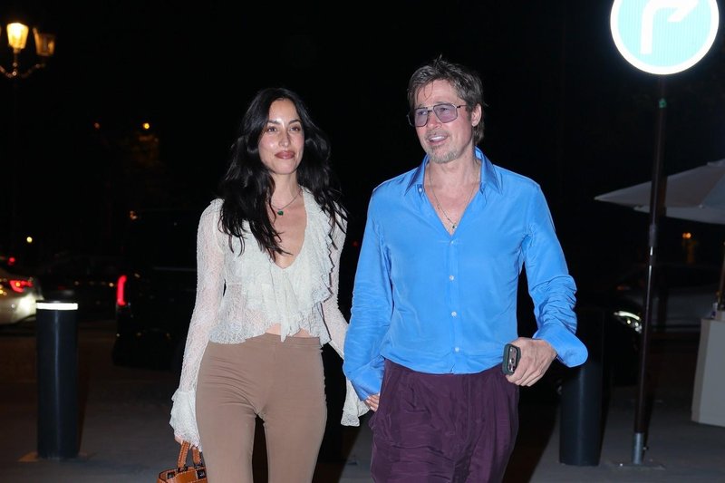 Brad Pitt Ines de Ramon