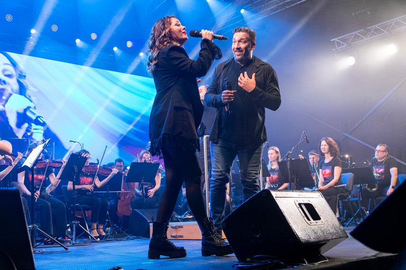 Jana Šušteršič nastop koncert Cityband 2026 Citycenter Celje
