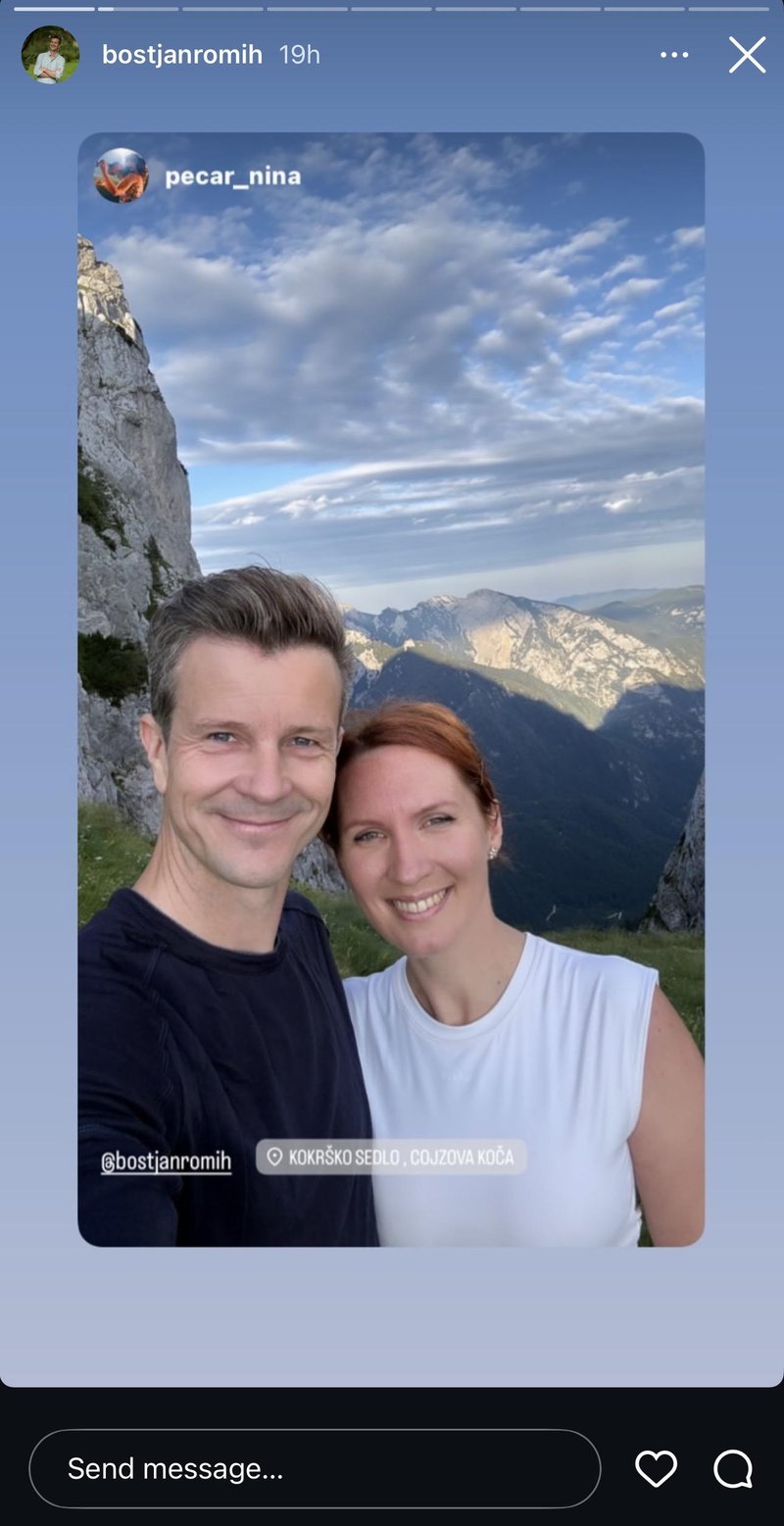 Boštjan Romih Nina Pečar