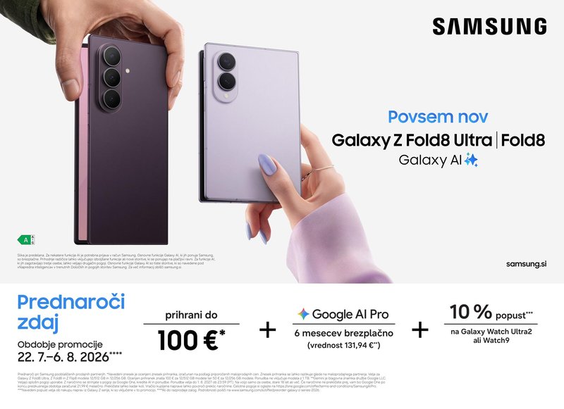 Nova serija prepogljivih telefonov je tukaj! Samsung vas bo navdušil to poletje